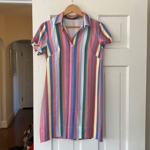 Colorful Collared Dress